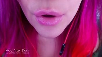 play Asmr oh gloria... leccate di lenti e suoni della bocca
