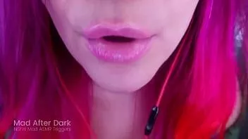 play Asmr oh gloria... leccate di lenti e suoni della bocca