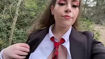 play Kolej alanında öğle yemeğinde sert facefucking kolej genç