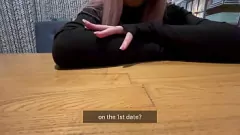 play Petite Amateur Gives Intense Blowjob on First Date: Cumshot and Licking Included