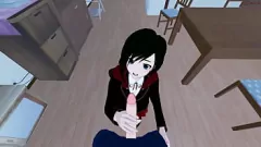 Afspelen Beleef de ultieme fantasie met deze POV hentai met Ruby Rose van RWBY, waar je haar strakke kutje neukt in een missionaris voordat je haar een stomende creampie op z'n hondjes geeft.