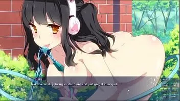 play Sakura gamer playthrough(part 15): sexiness at the garden